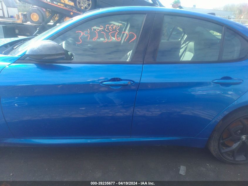 2020 Alfa Romeo Giulia Awd VIN: ZARFANAN7L7637855 Lot: 39235677