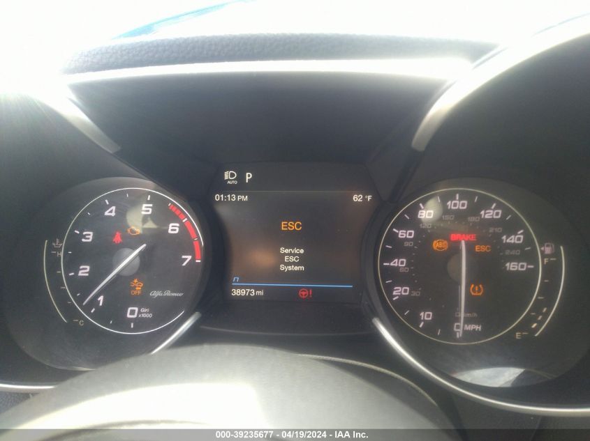 2020 Alfa Romeo Giulia Awd VIN: ZARFANAN7L7637855 Lot: 39235677