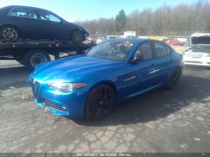 2020 Alfa Romeo Giulia Awd VIN: ZARFANAN7L7637855 Lot: 39235677