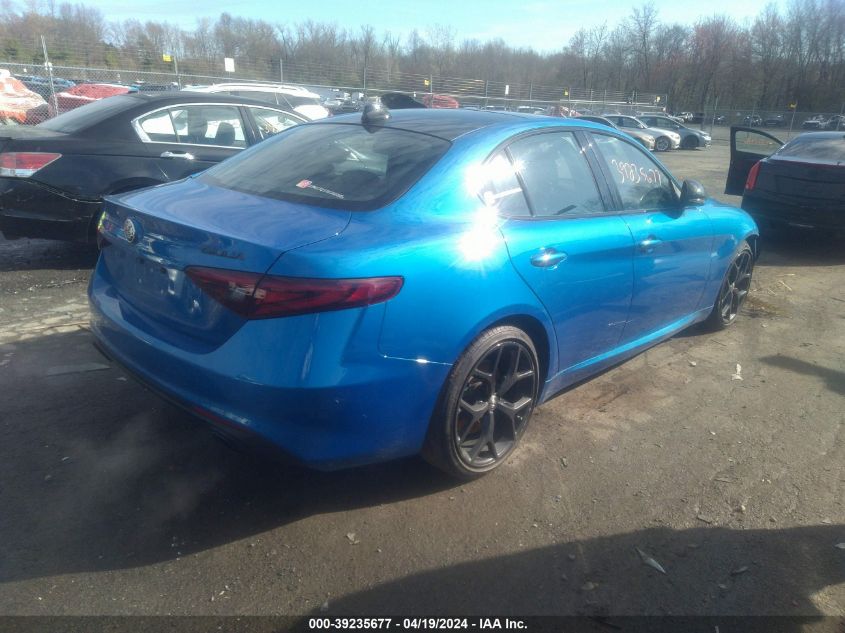 2020 Alfa Romeo Giulia Awd VIN: ZARFANAN7L7637855 Lot: 39235677