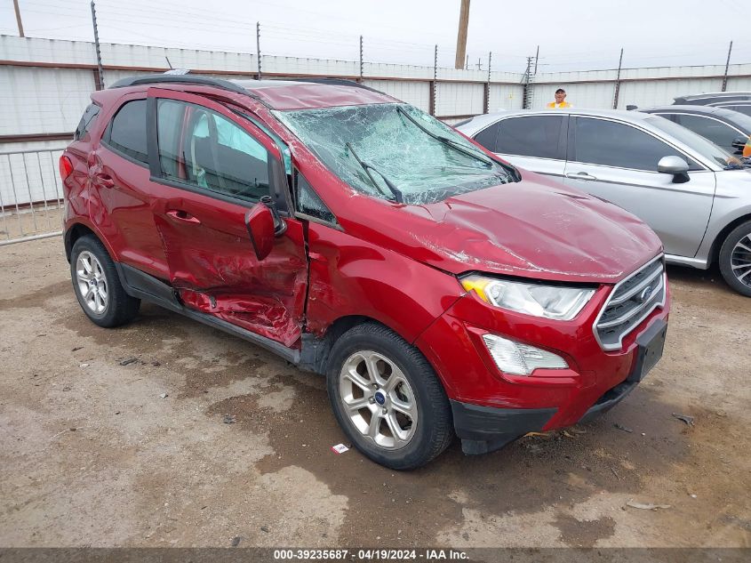 2019 Ford Ecosport Se VIN: MAJ3S2GE7KC310139 Lot: 39235687