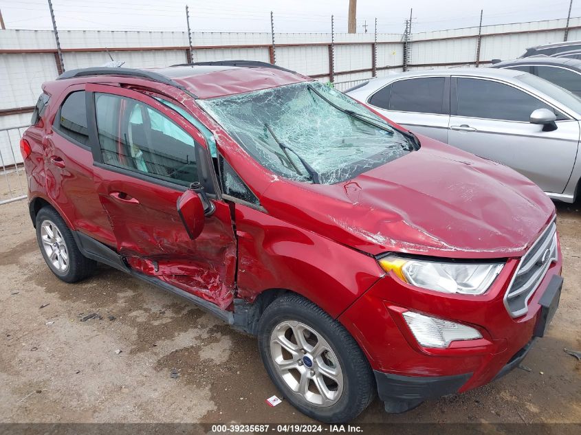 2019 Ford Ecosport Se VIN: MAJ3S2GE7KC310139 Lot: 39235687