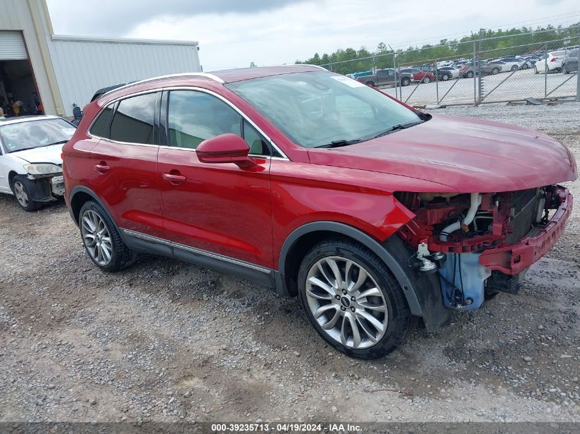 2016 Lincoln Mkc Reserve VIN: 5LMCJ3C92GUJ03258 Lot: 39235713