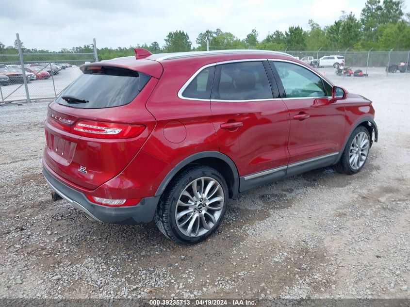 2016 Lincoln Mkc Reserve VIN: 5LMCJ3C92GUJ03258 Lot: 39235713