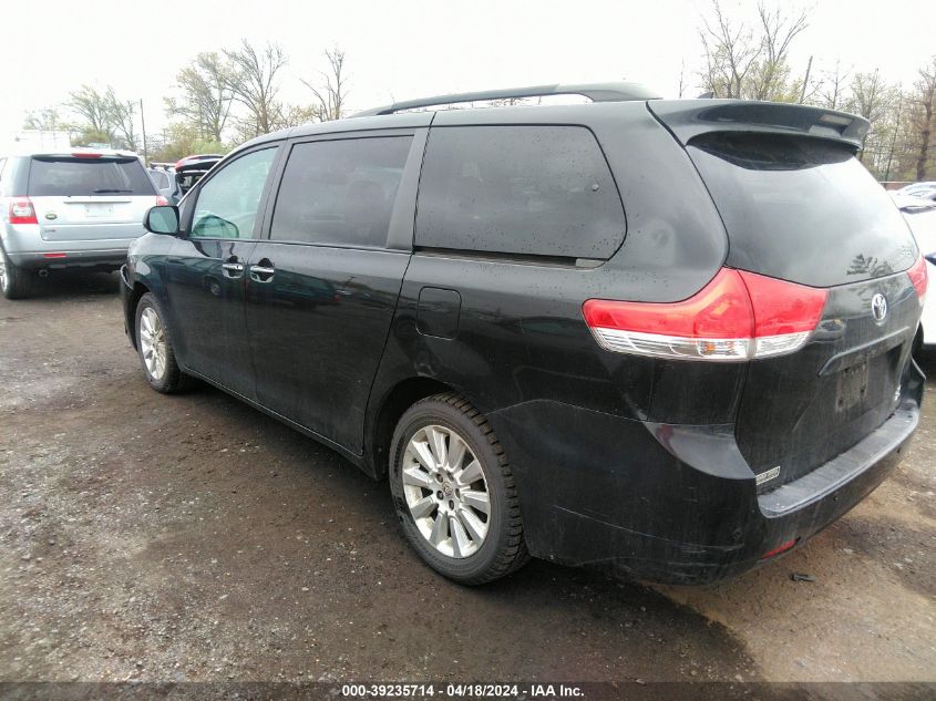 2011 Toyota Sienna Xle VIN: 5TDDK3DC6BS026927 Lot: 81202713