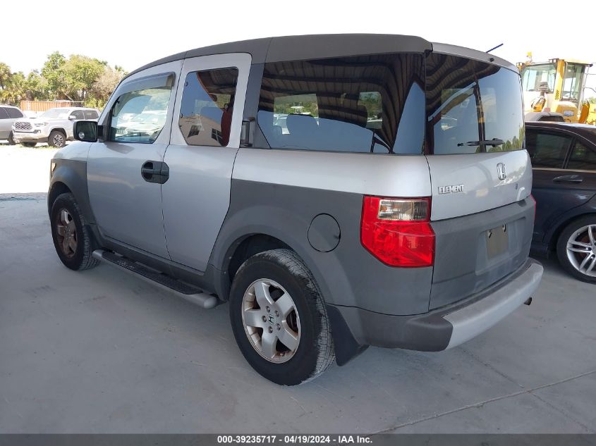 2003 Honda Element Ex VIN: 5J6YH28513L031309 Lot: 11975876