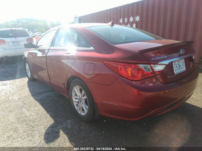 2013 Hyundai Sonata Gls VIN: 5NPEB4AC6DH793927 Lot: 11955306