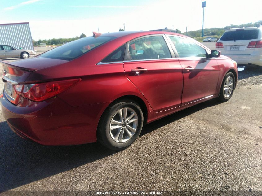 2013 Hyundai Sonata Gls VIN: 5NPEB4AC6DH793927 Lot: 11955306