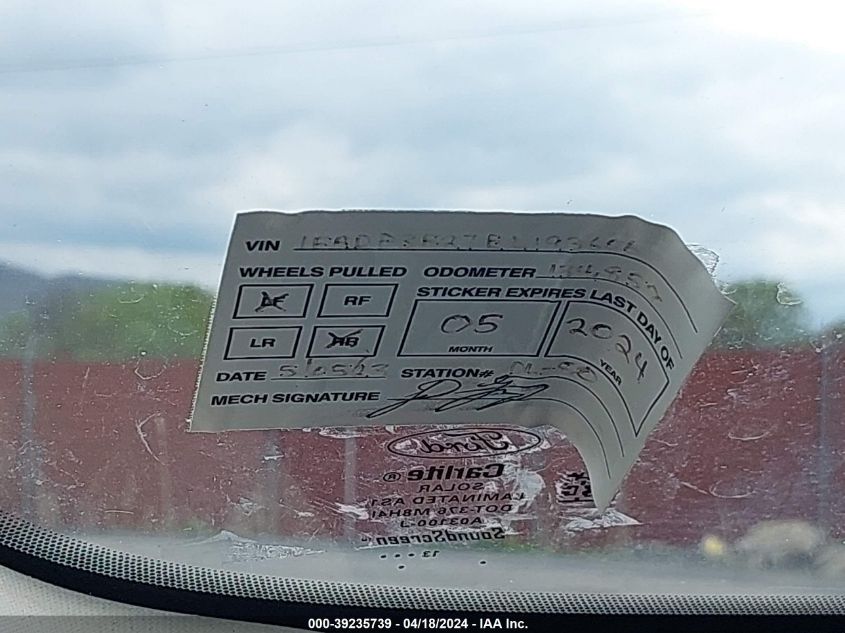 2014 Ford Focus Se VIN: 1FADP3F27EL193606 Lot: 39235739