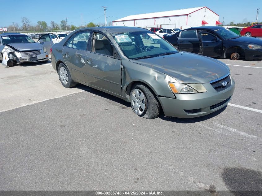 2008 Hyundai Sonata Gls VIN: 5NPET46C88H389992 Lot: 39235745