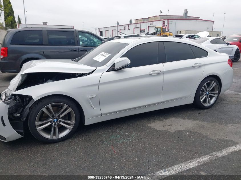 2019 BMW 430I Gran Coupe VIN: WBA4J1C53KBM17130 Lot: 39235746