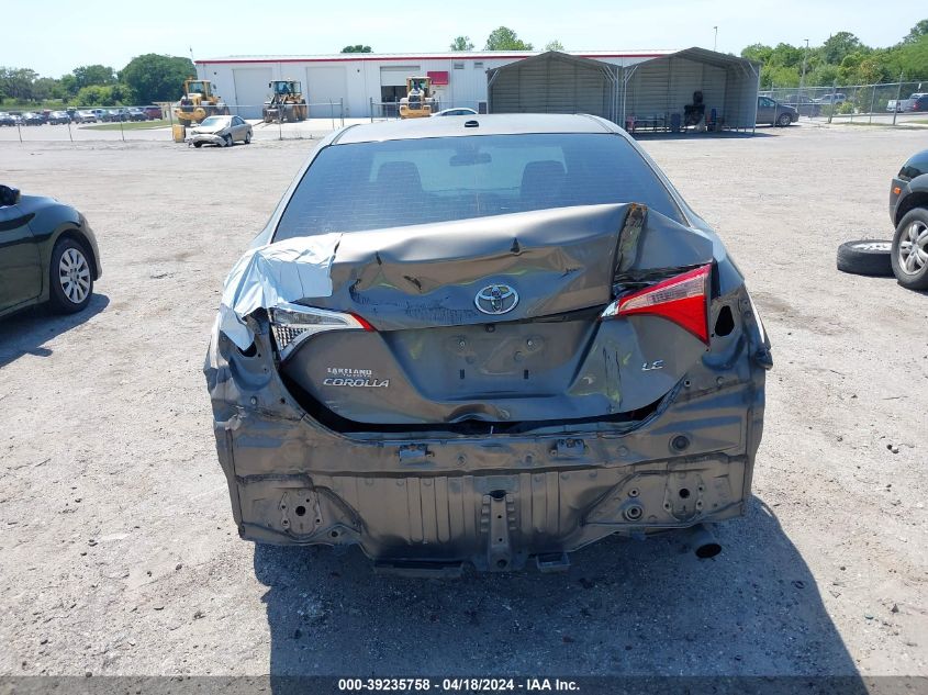 2017 Toyota Corolla Le VIN: 2T1BURHE4HC962921 Lot: 39235758