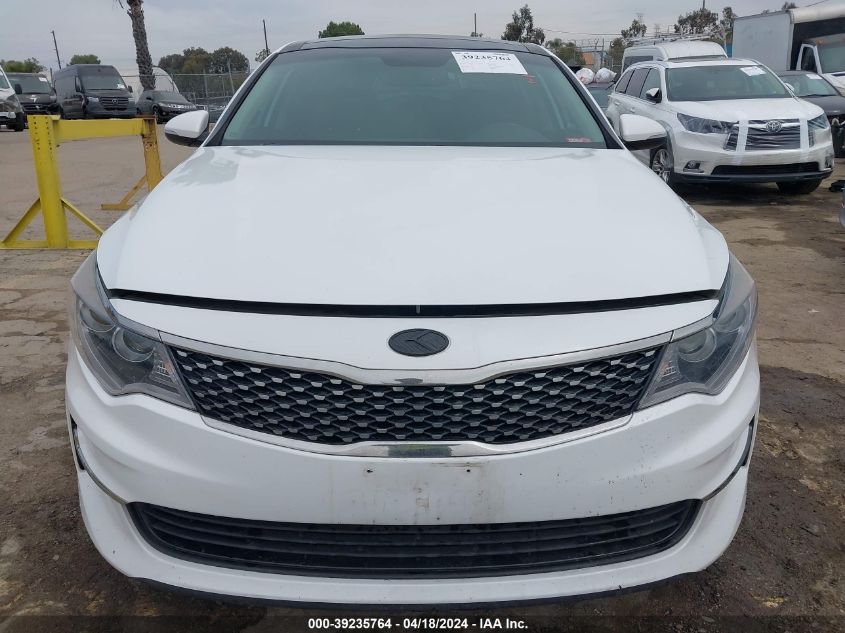 2016 Kia Optima Ex VIN: 5XXGU4L33GG119105 Lot: 39235764