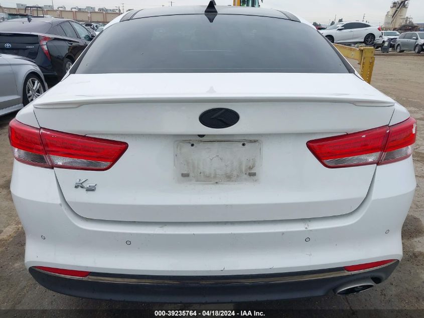 2016 Kia Optima Ex VIN: 5XXGU4L33GG119105 Lot: 39235764