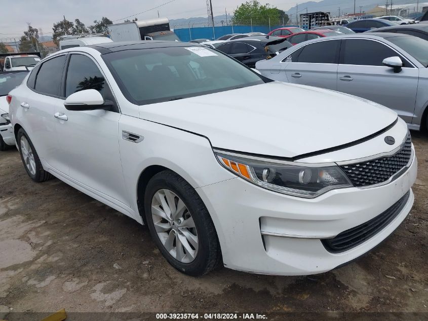 2016 Kia Optima Ex VIN: 5XXGU4L33GG119105 Lot: 39235764