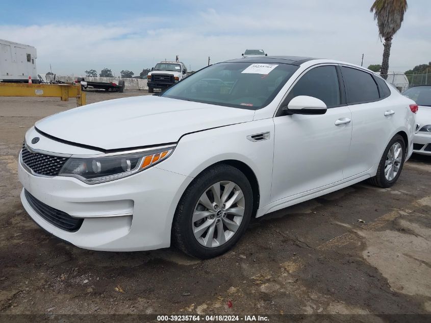 2016 Kia Optima Ex VIN: 5XXGU4L33GG119105 Lot: 39235764