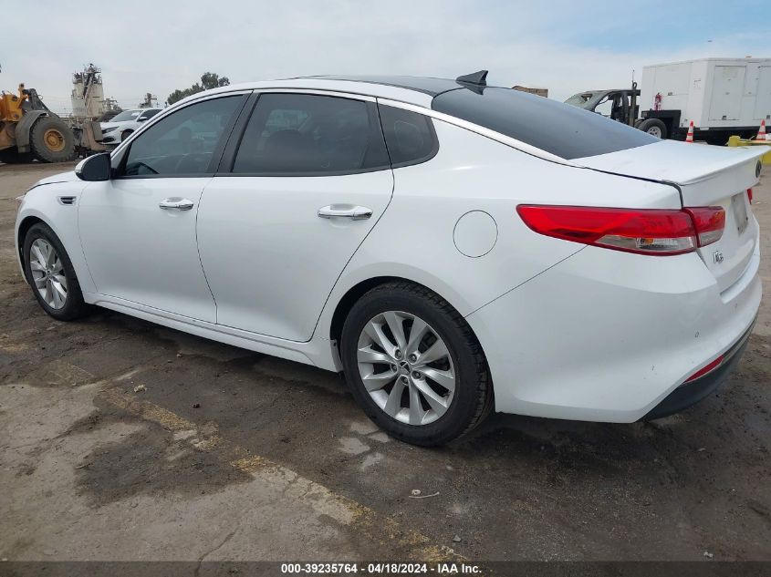 2016 Kia Optima Ex VIN: 5XXGU4L33GG119105 Lot: 39235764