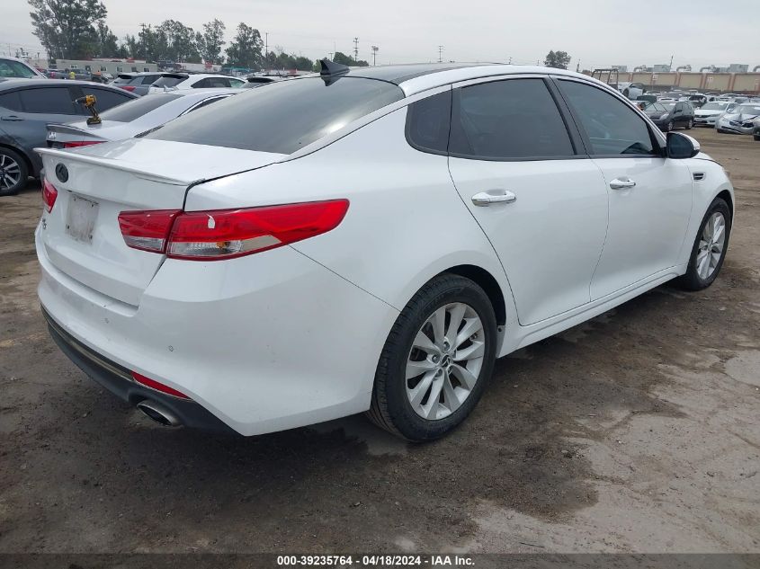 2016 Kia Optima Ex VIN: 5XXGU4L33GG119105 Lot: 39235764