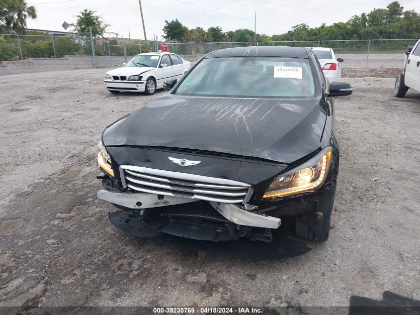 2015 Hyundai Genesis 3.8 VIN: KMHGN4JE6FU017495 Lot: 11987519