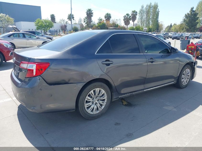 2014 Toyota Camry Le VIN: 4T4BF1FK0ER369545 Lot: 39235777