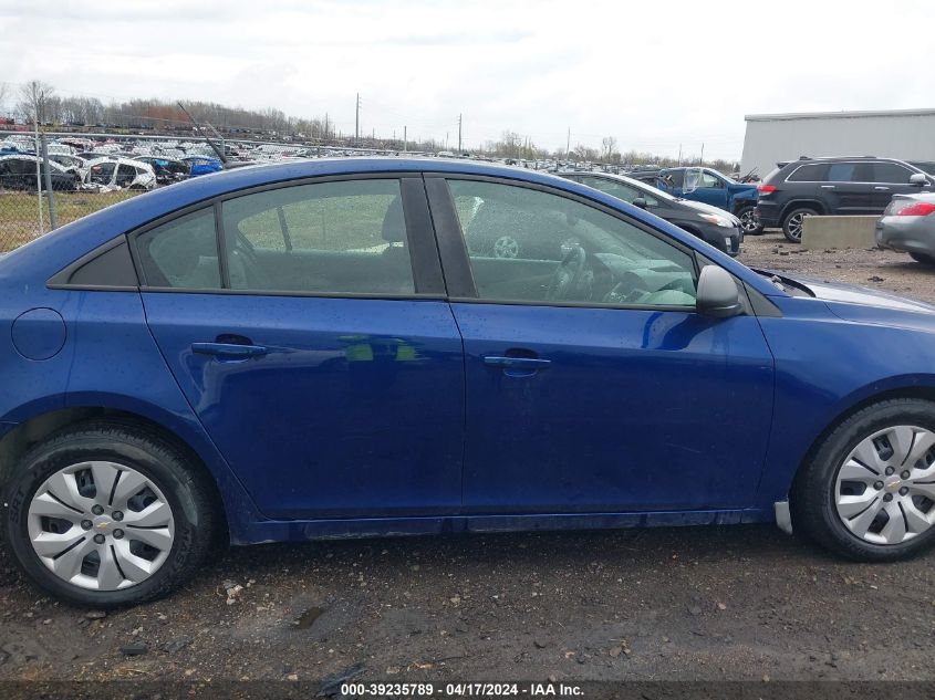 1G1PA5SG7D7224357 | 2013 CHEVROLET CRUZE