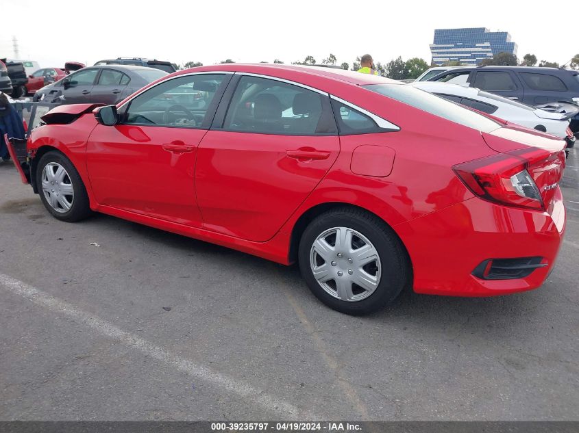 2018 Honda Civic Lx VIN: 2HGFC2F59JH520860 Lot: 39235797