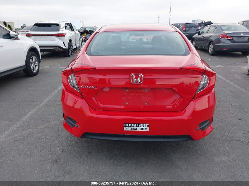 2018 Honda Civic Lx VIN: 2HGFC2F59JH520860 Lot: 39235797