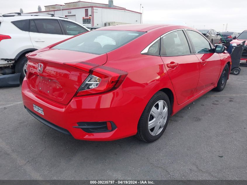 2018 Honda Civic Lx VIN: 2HGFC2F59JH520860 Lot: 39235797