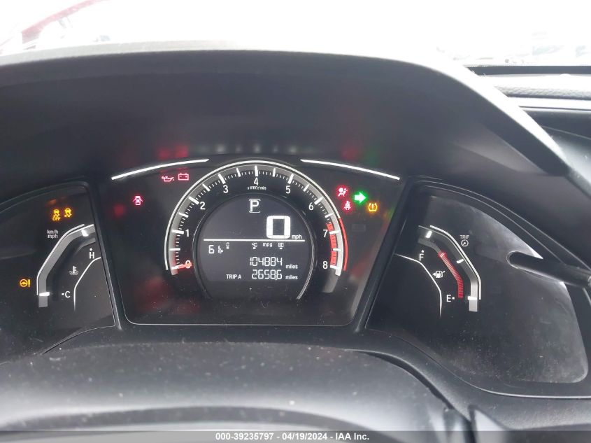 2018 Honda Civic Lx VIN: 2HGFC2F59JH520860 Lot: 39235797