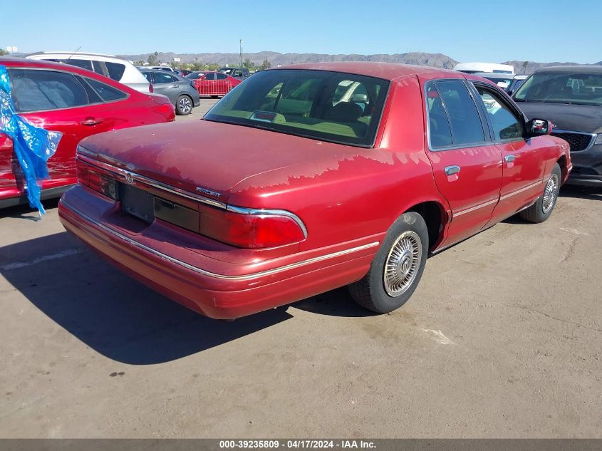 1997 Mercury Grand Marquis Gs VIN: 2MELM74W8VX742047 Lot: 39235809