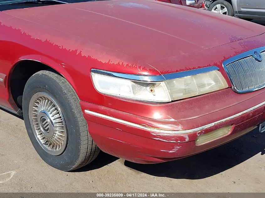 1997 Mercury Grand Marquis Gs VIN: 2MELM74W8VX742047 Lot: 39235809