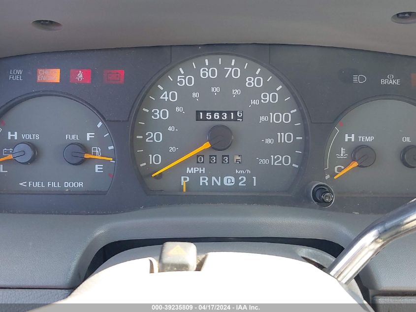 1997 Mercury Grand Marquis Gs VIN: 2MELM74W8VX742047 Lot: 44378794