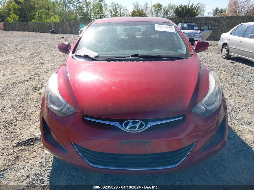 5NPDH4AE3GH699777 | 2016 HYUNDAI ELANTRA