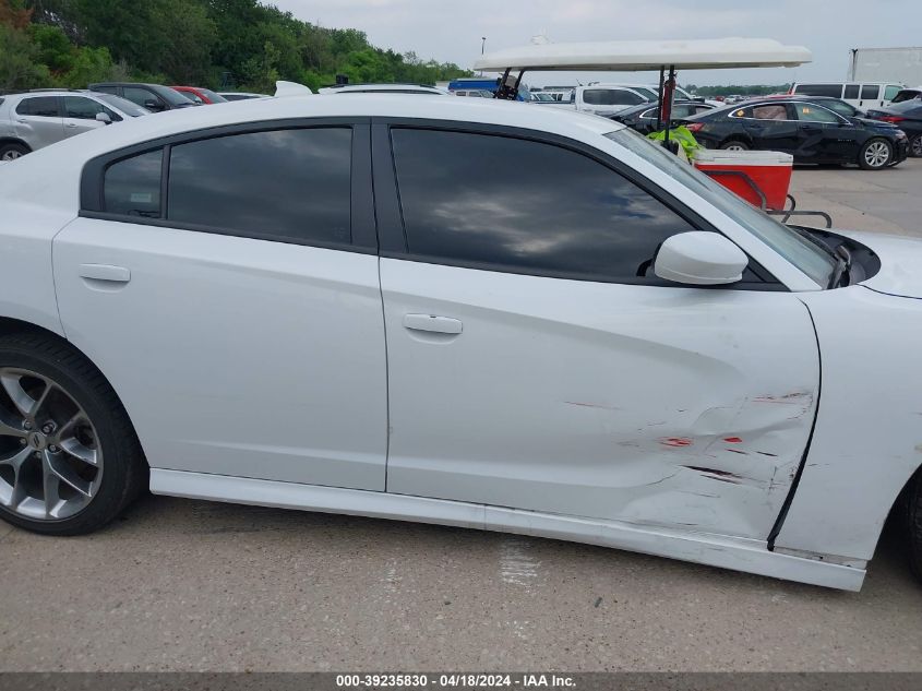 2022 Dodge Charger Gt Rwd VIN: 2C3CDXHG5NH157056 Lot: 39235830