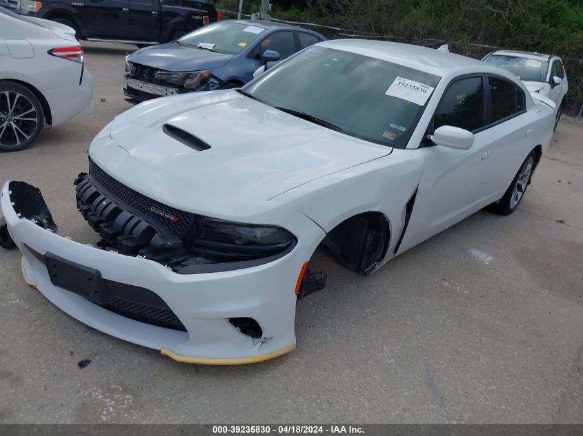 2022 Dodge Charger Gt Rwd VIN: 2C3CDXHG5NH157056 Lot: 39235830