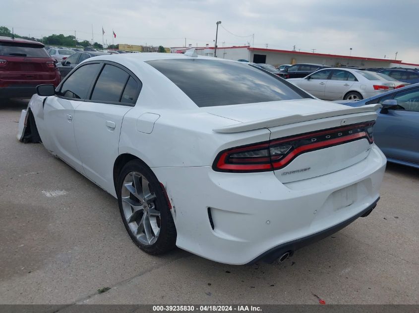 2022 Dodge Charger Gt Rwd VIN: 2C3CDXHG5NH157056 Lot: 39235830
