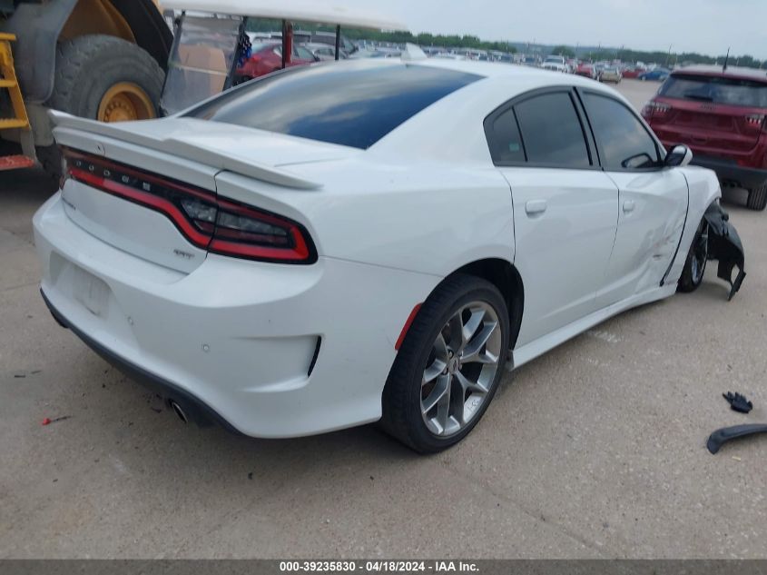 2022 Dodge Charger Gt Rwd VIN: 2C3CDXHG5NH157056 Lot: 39235830