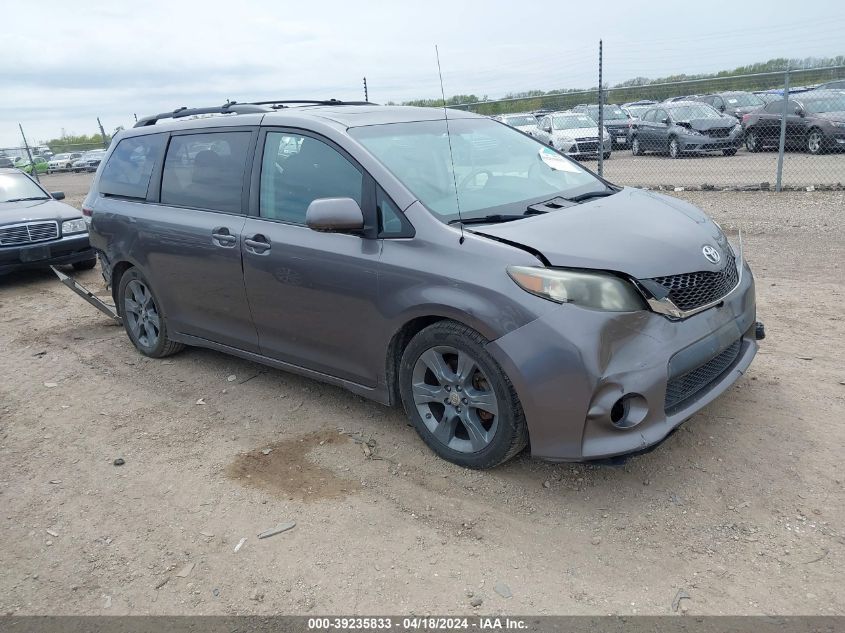 2011 Toyota Sienna Se VIN: 5TDXK3DC9BS081479 Lot: 39235833