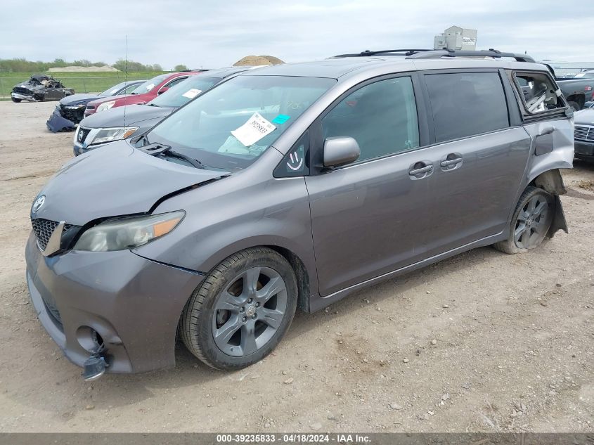 2011 Toyota Sienna Se VIN: 5TDXK3DC9BS081479 Lot: 39235833