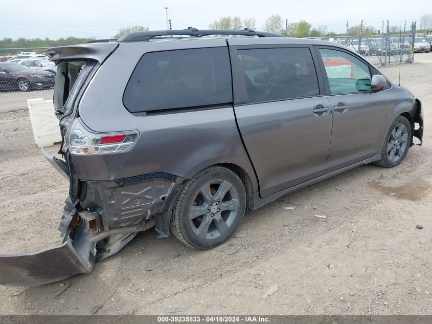 2011 Toyota Sienna Se VIN: 5TDXK3DC9BS081479 Lot: 39235833