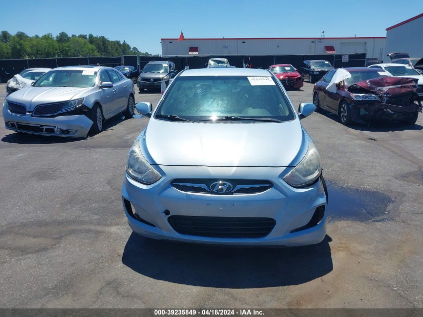 2014 Hyundai Accent Gls VIN: KMHCT4AE0EU673243 Lot: 39235849