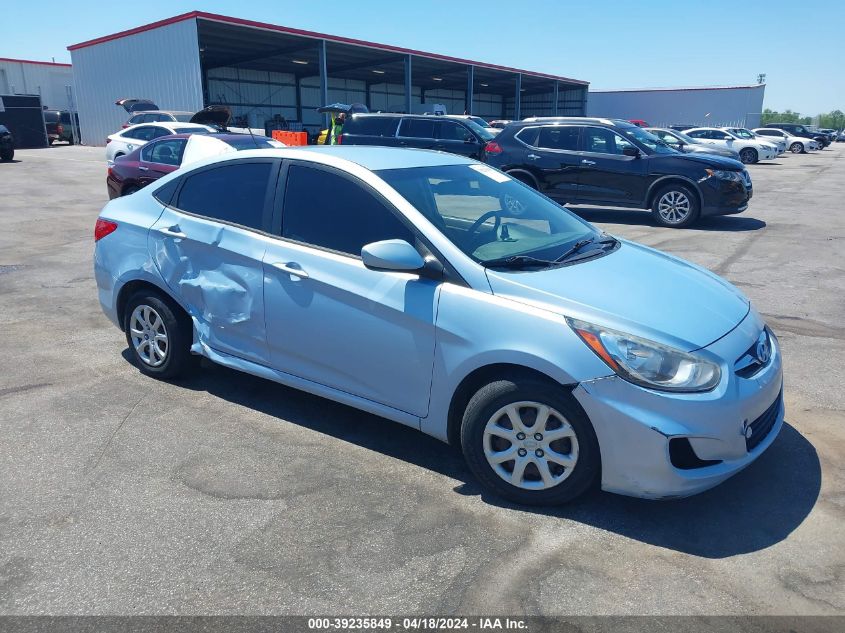 2014 Hyundai Accent Gls VIN: KMHCT4AE0EU673243 Lot: 39235849