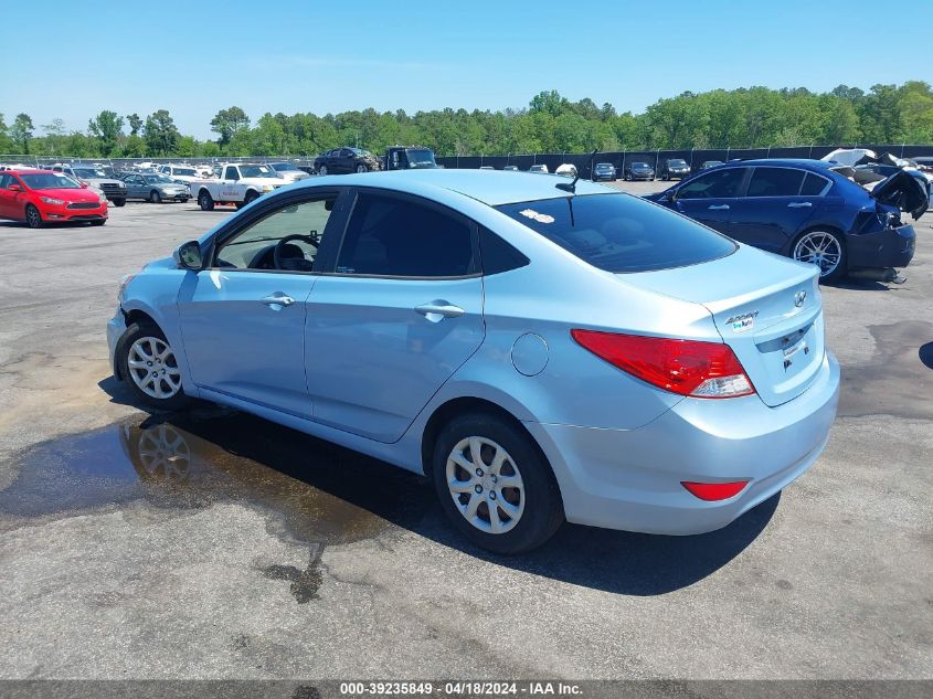 2014 Hyundai Accent Gls VIN: KMHCT4AE0EU673243 Lot: 39235849