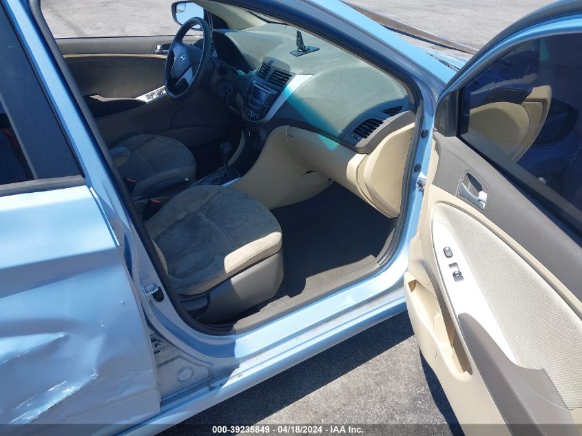 2014 Hyundai Accent Gls VIN: KMHCT4AE0EU673243 Lot: 39235849