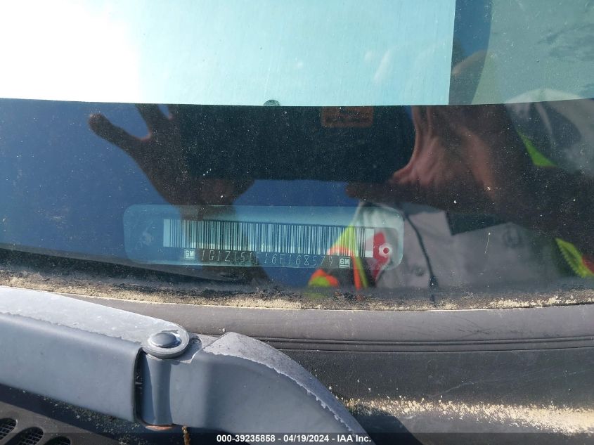 2006 Chevrolet Malibu Lt VIN: 1G1ZT51F16F168579 Lot: 39235858