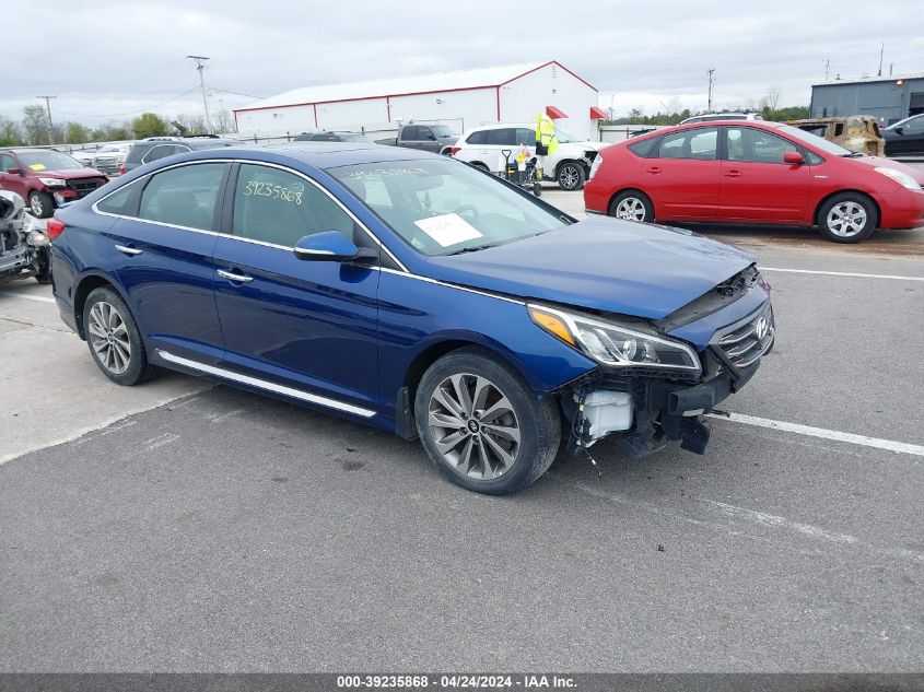 2016 Hyundai Sonata Sport VIN: 5NPE34AF9GH356063 Lot: 39235868