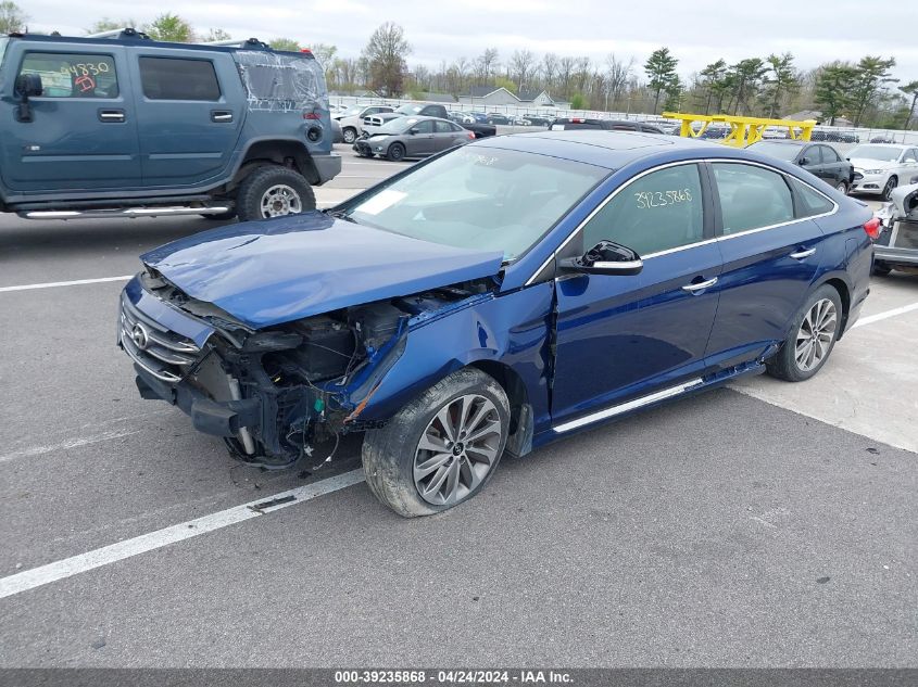 2016 Hyundai Sonata Sport VIN: 5NPE34AF9GH356063 Lot: 39235868