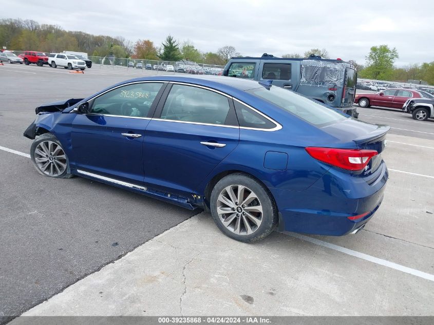 2016 Hyundai Sonata Sport VIN: 5NPE34AF9GH356063 Lot: 39235868