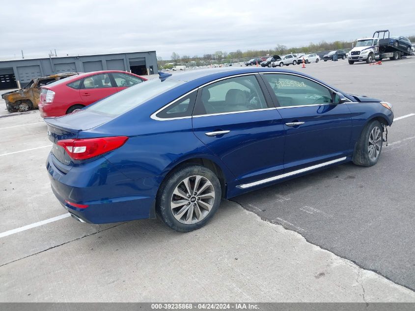 2016 Hyundai Sonata Sport VIN: 5NPE34AF9GH356063 Lot: 39235868