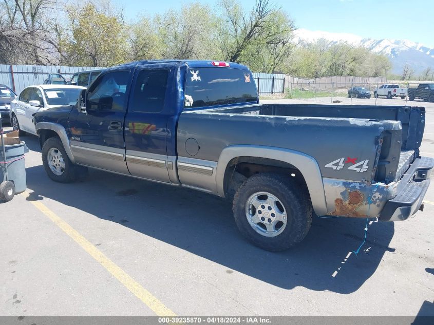 2002 Chevrolet Silverado 1500 Ls VIN: 2GCEK19T821344945 Lot: 39235870